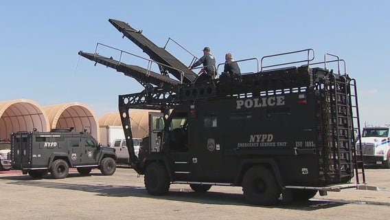 Inside the 'Bear': Exclusive look at NYPD vehicle used in Columbia response