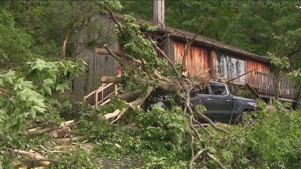 Cleanup underway after powerful storms slam tri-state