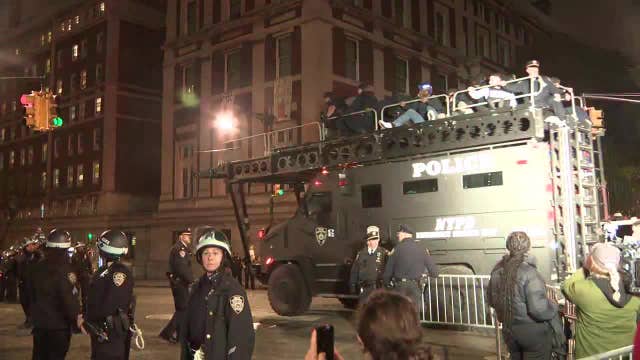 NYPD arrest nearly 300 at Columbia, CCNY protests; campus deployment extended to mid-May