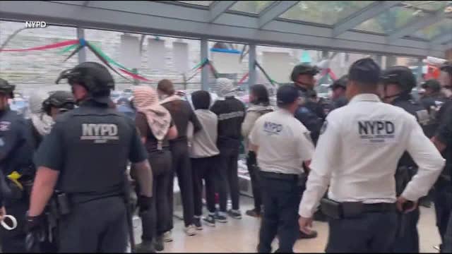 Pro-Palestinian protests continue at Fordham, NYU and Stony Brook