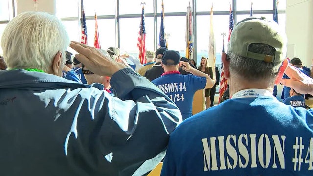 Big Apple Honor Flight honors war veterans with DC trip