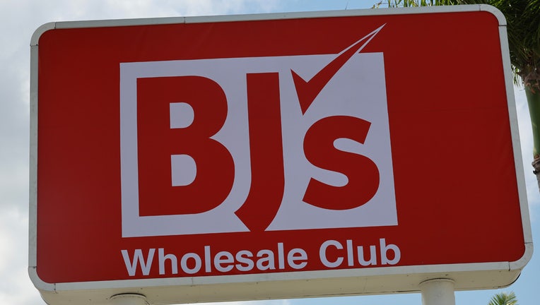 MIAMI, FLORIDA - MARCH 28: A BJs Wholesale Club sign hangs outside of the store on March 28, 2024 in Miami, Florida. BJ’s Wholesale Club announced that it will open more locations across the country this year. (Photo by Joe Raedle/Getty Images)