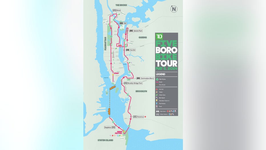 tour of the hamptons route map