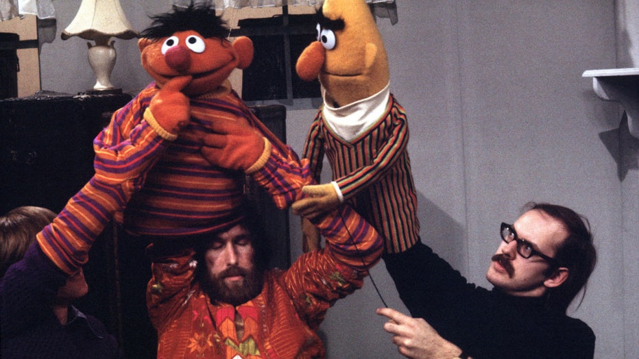 jim hensen puppets bert ernie