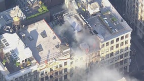 FDNY battles building fire in SoHo