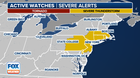 NYC weather: Tri-state area at 'enhanced risk' for severe thunderstorms