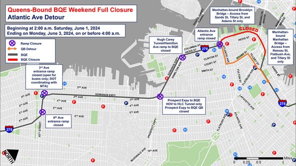 BQE closures to create traffic headaches this weekend: What you need to know