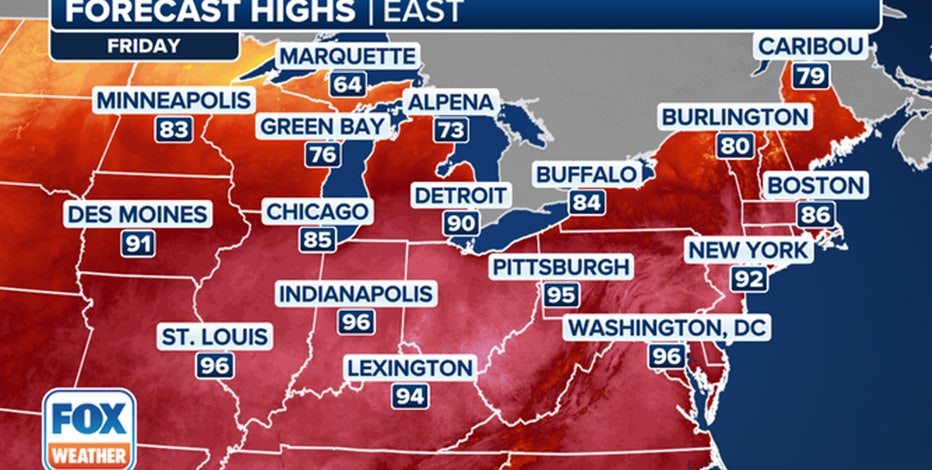 Heat wave forecast: Will NYC see a 100-degree day this week?