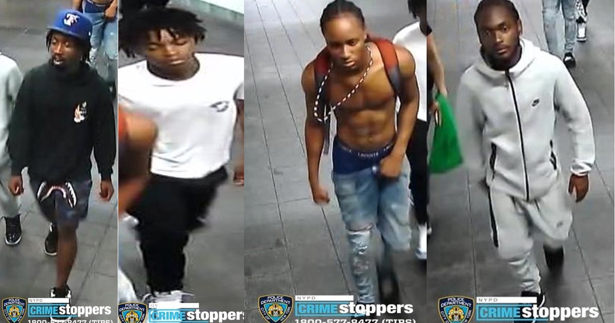 Man stabbed multiple times on NYC subway platform; 4 suspects sought ...