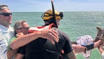 Suffolk County police officer saves injured fisherman in Atlantic