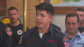 Off-duty firefighter saves teenage girl's life in Brooklyn