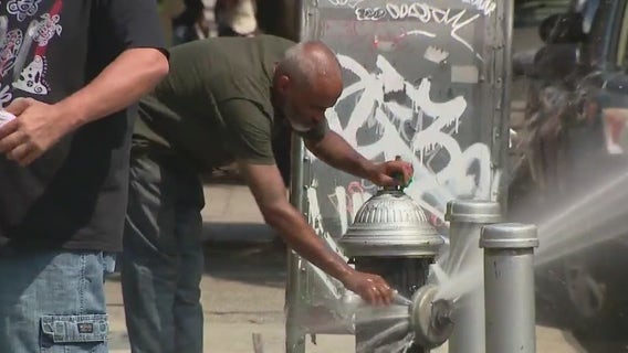 How New Yorkers are staying cool during the heat wave