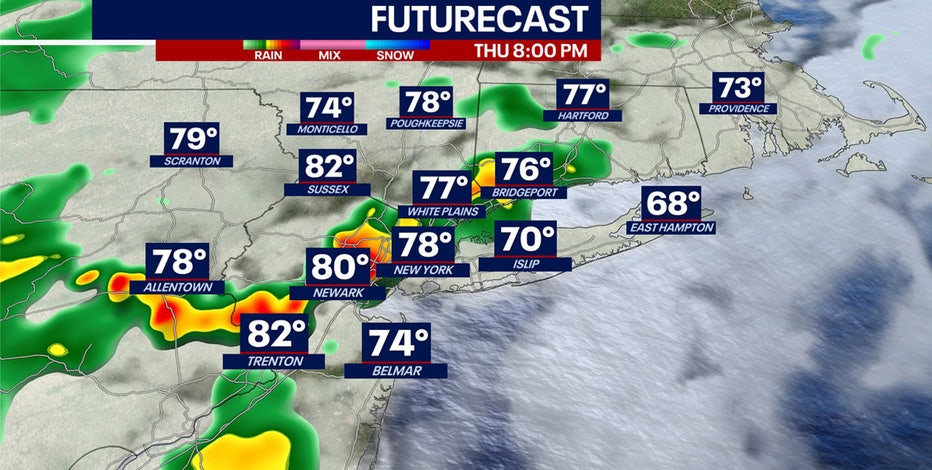Seeing July 4th fireworks? Your hourly weather forecast for NYC, NJ, CT