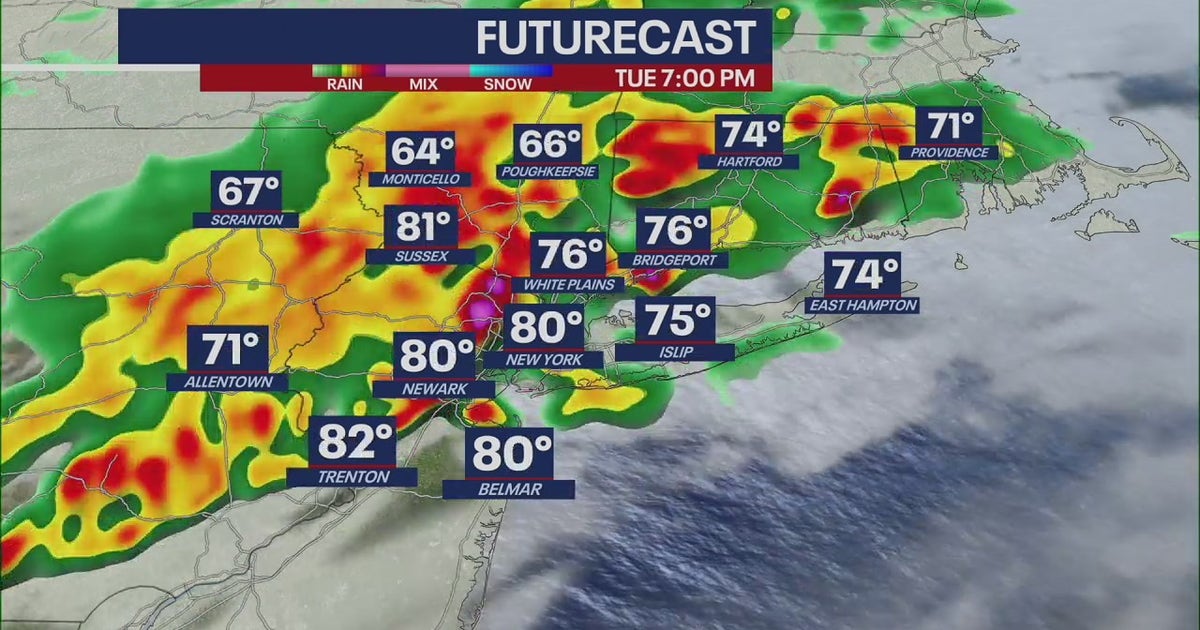 NYC area sees flooding: 3–5 inches of rain expected | Weather Forecast ...