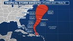 Tropical Storm Ernesto path: Live tracker, NYC impacts and more