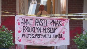 Woman arrested in vandalism at Brooklyn Museum officials' homes during pro-Palestinian protests