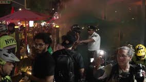 NYC pro-Palestinian protesters disrupt afterparty following Harris-Walz support rally