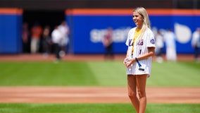 Mets see pushback after 'Hawk Tuah Girl' throws 1st pitch; viral star responds