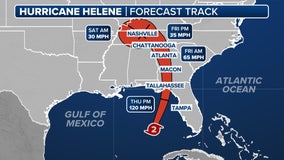 Hurricane Helene updated path: Tracker, impacts and more