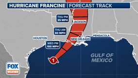 Hurricane Francine makes landfall: Could storm remnants impact NYC?