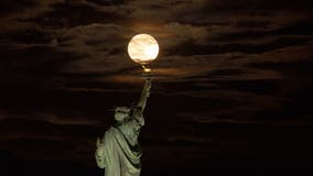 When to see the partial lunar eclipse and supermoon combo in NYC