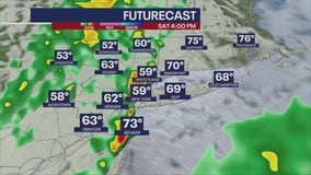 NYC weather: Hourly rain timeline, forecast for this weekend