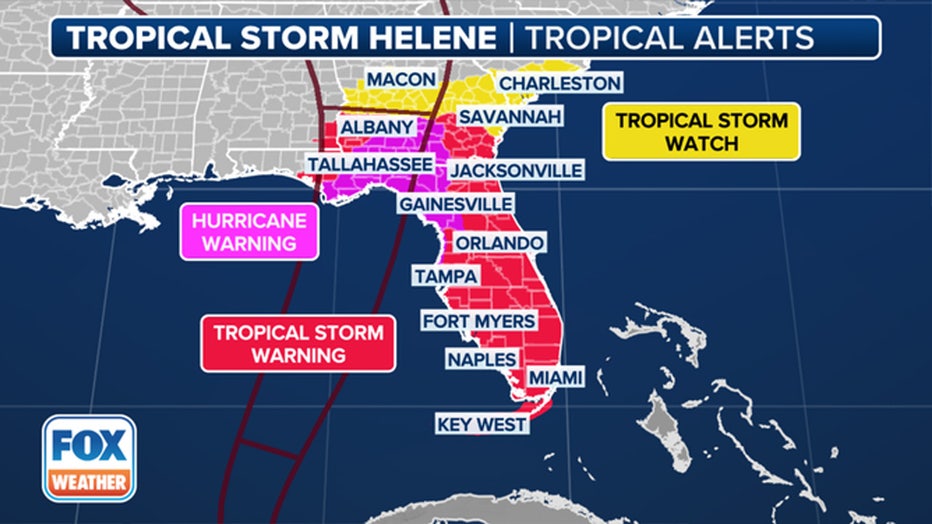 Hurricane Helene Projected Path: Tracker, Spaghetti Models And More L ...