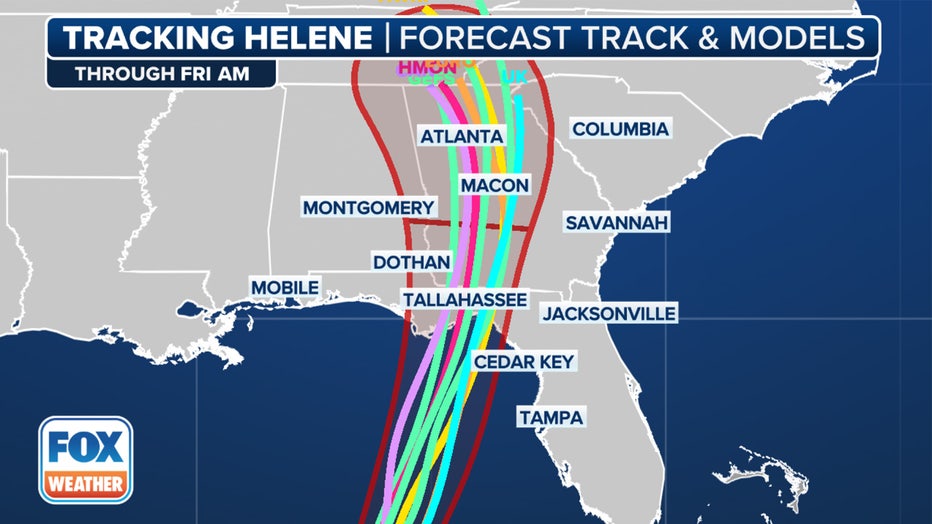 Hurricane Helene Projected Path: Tracker, Spaghetti Models And More L ...