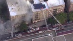 Nine injured, one critically after fire erupts at five-story Bronx apartment building: FDNY