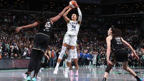 Lynx stun Liberty with 95-93 overtime win in Game 1 of the WNBA Finals