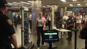 Here's how many weapons the NYC subway scanner pilot program found