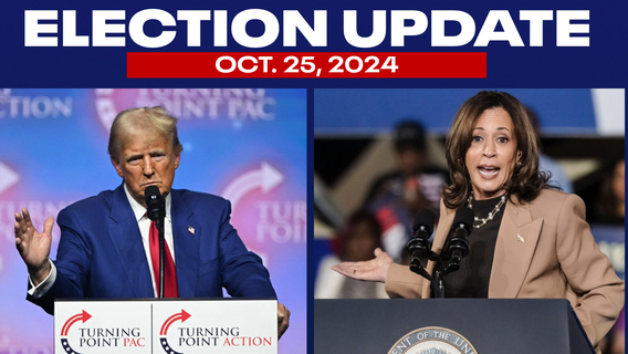 2024 election update: Trump on Joe Rogan podcast, Harris' Beyoncé rally, more news, polls | Oct. 25