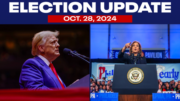 2024 election update: Trump heads to Atlanta, Harris in Michigan, latest polls | Oct. 28