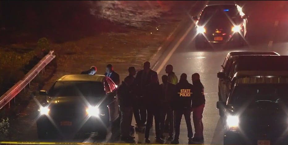 NY state trooper shot during traffic stop on Long Island; shooter at large