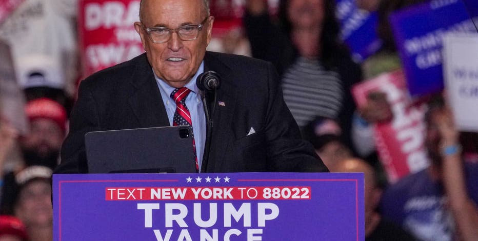 Giuliani ordered to turn over luxury items, apartment in Georgia poll worker case