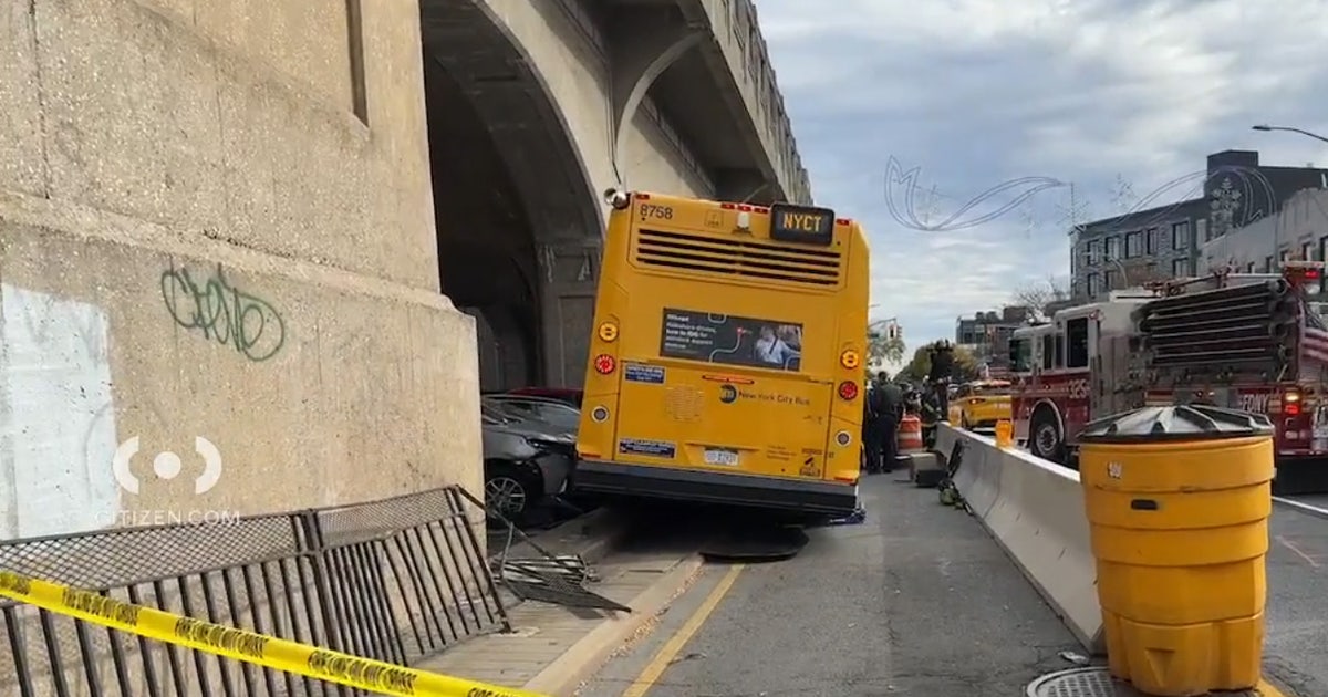 MTA bus crash in Queens leaves 3 injured after driver’s medical episode ...
