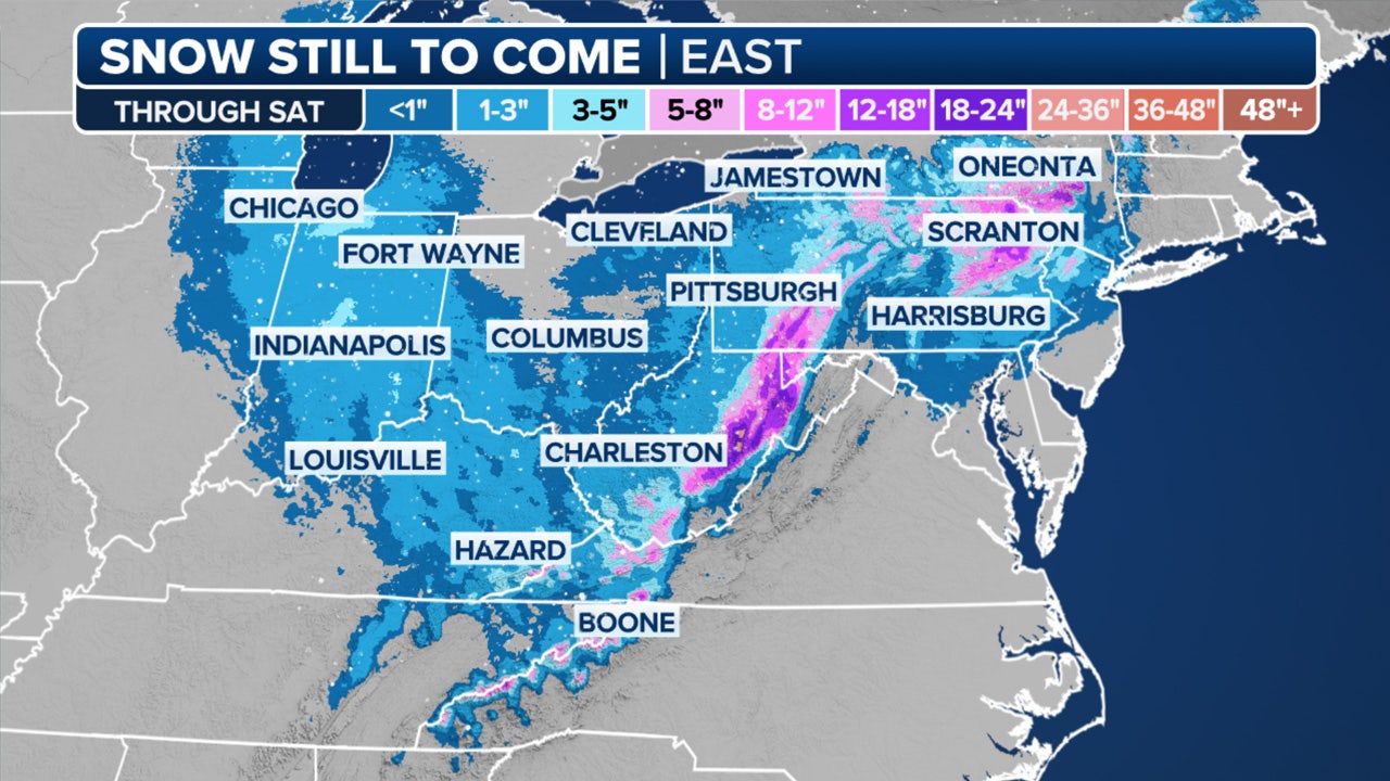 Winter Storm Alert: Heavy snow could hit PA, NY before Thanksgiving travel rush