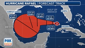 Hurricane Rafael path: Tracker, latest models and more l LIVE updates