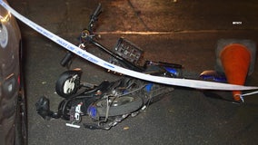 Man on scooter hit, killed by driver fleeing traffic stop in Harlem: NYPD