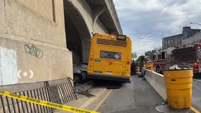 MTA bus crash in Queens leaves 3 injured after driver’s medical episode