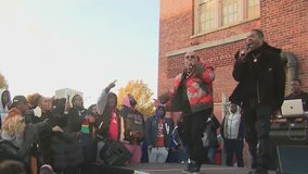 Busta Rhymes joins Brooklyn's Thanksgiving turkey giveaway event