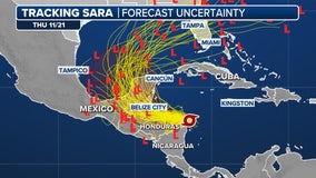 Tropical Storm Sara path: Tracker, forecast and more l LIVE updates