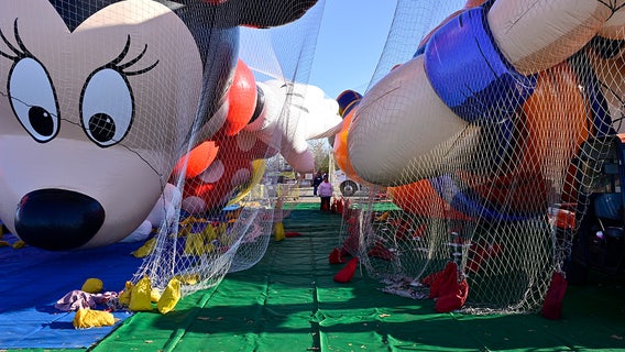 How to watch the Macy’s balloon inflation in-person, map