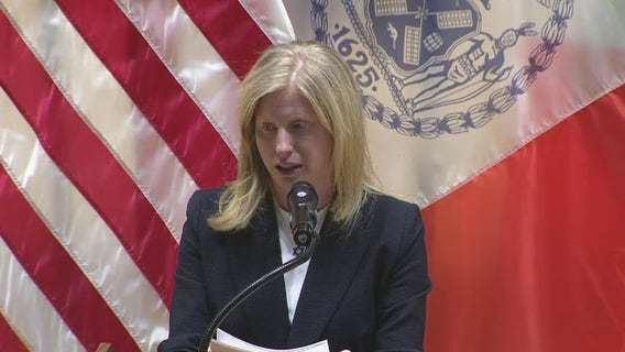 Jessica Tisch sworn in as NYPD commissioner: 'You are now the leader of the finest'