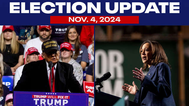 2024 election update: Harris, Trump make final pitches to voters l Nov. 4