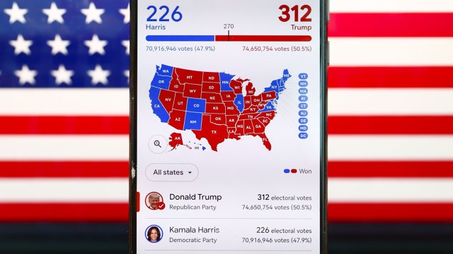 Final 2024 electoral map results: See how many votes Trump, Harris had