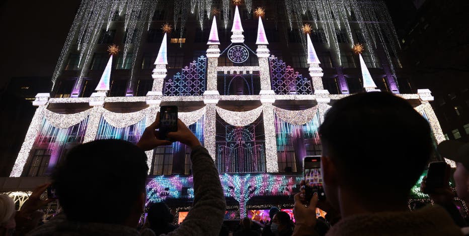 Saks Fifth Avenue says no light show in 100th holiday season