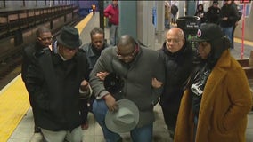 Vigil honors woman burned to death on NYC subway train