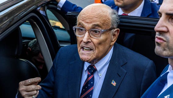 Rudy Giuliani injured in New Hampshire car crash