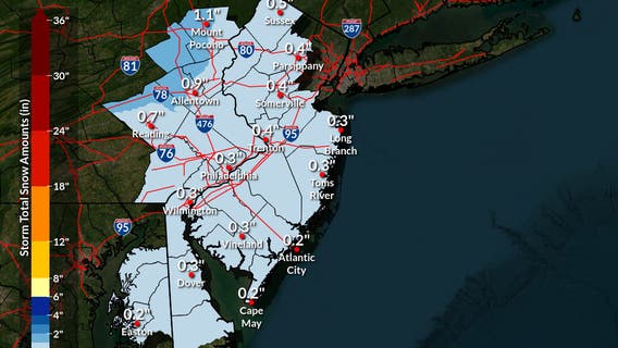 Winter storm forecast for NYC: Snow timing, impacts for Monday morning's commute